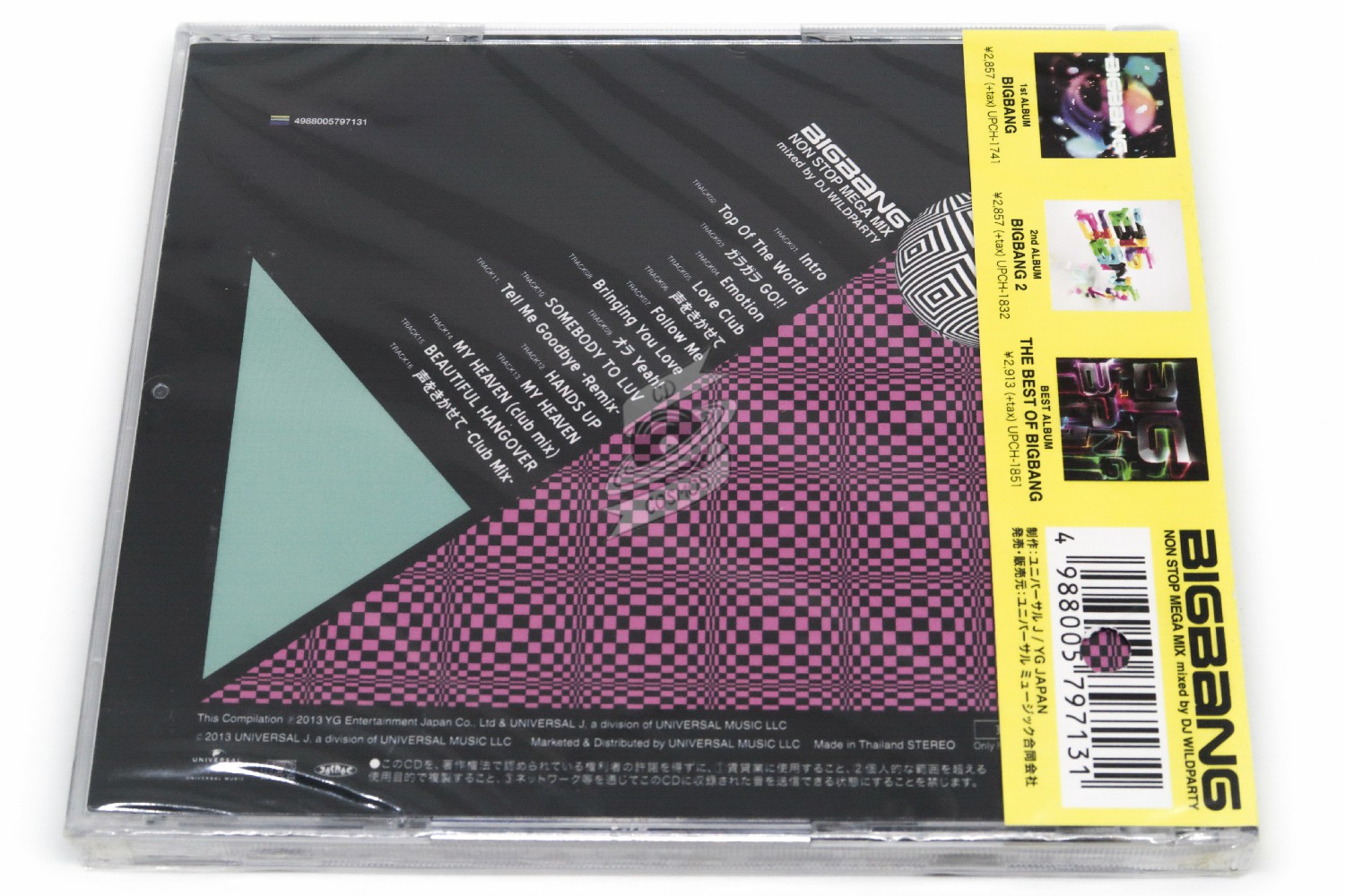 Bigbang Non Stop Mega Mix By Dj Wild Party Cdcosmos