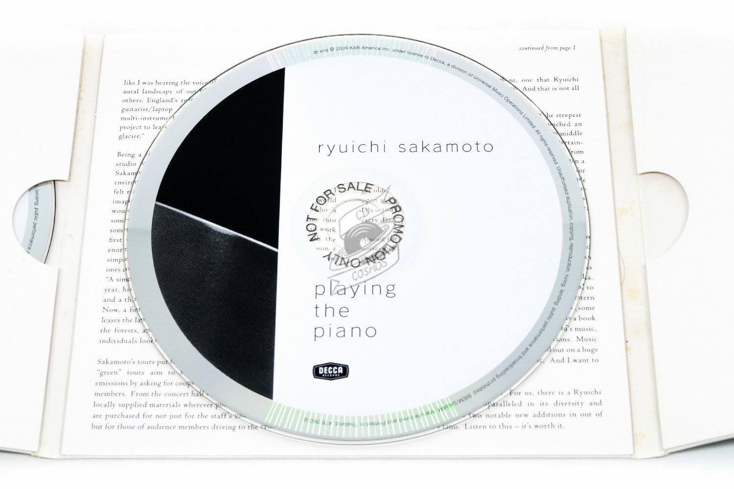 Ryuichi Sakamoto - Playing The Piano-Deluxe Edition With
