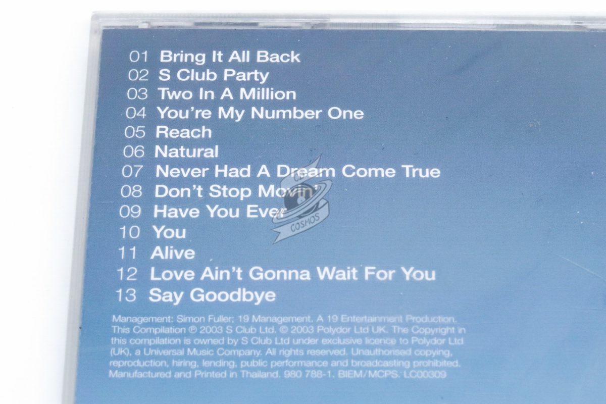 S Club 7 Best The Greatest Hits Of S Club 7 cdcosmos