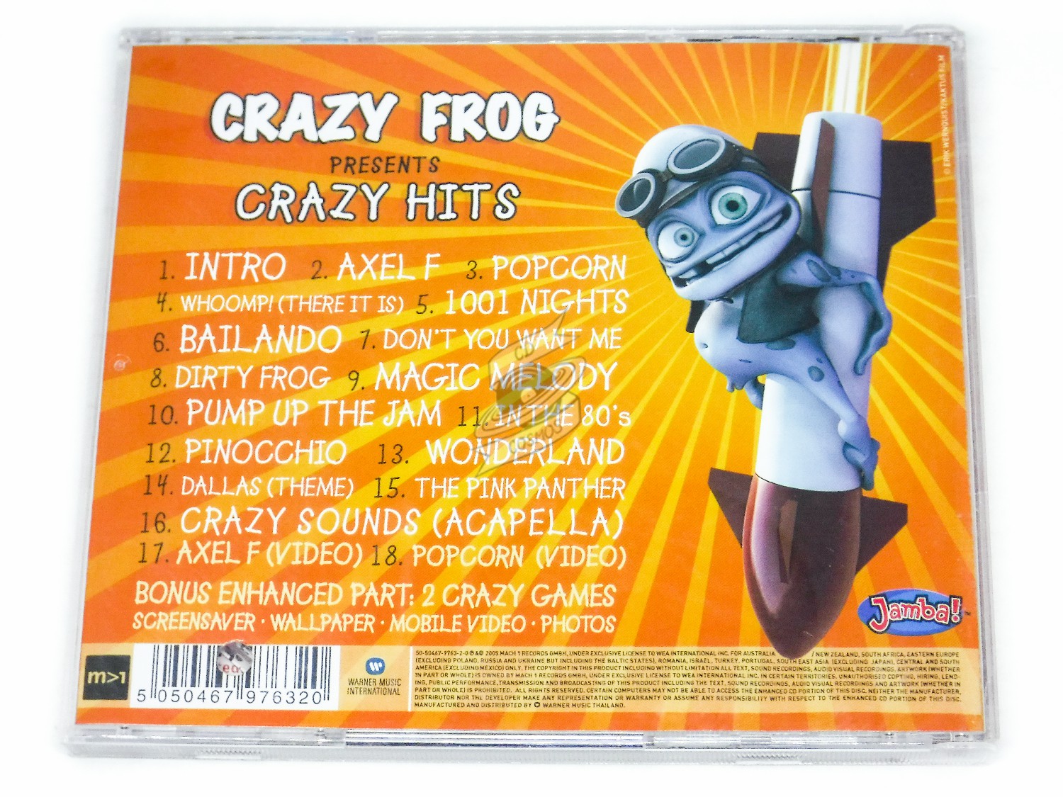 Crazy Frog - Popcorn (Official Video) 