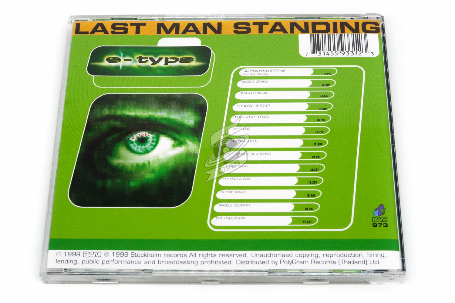 E-Type - Last Man Standing - cdcosmos