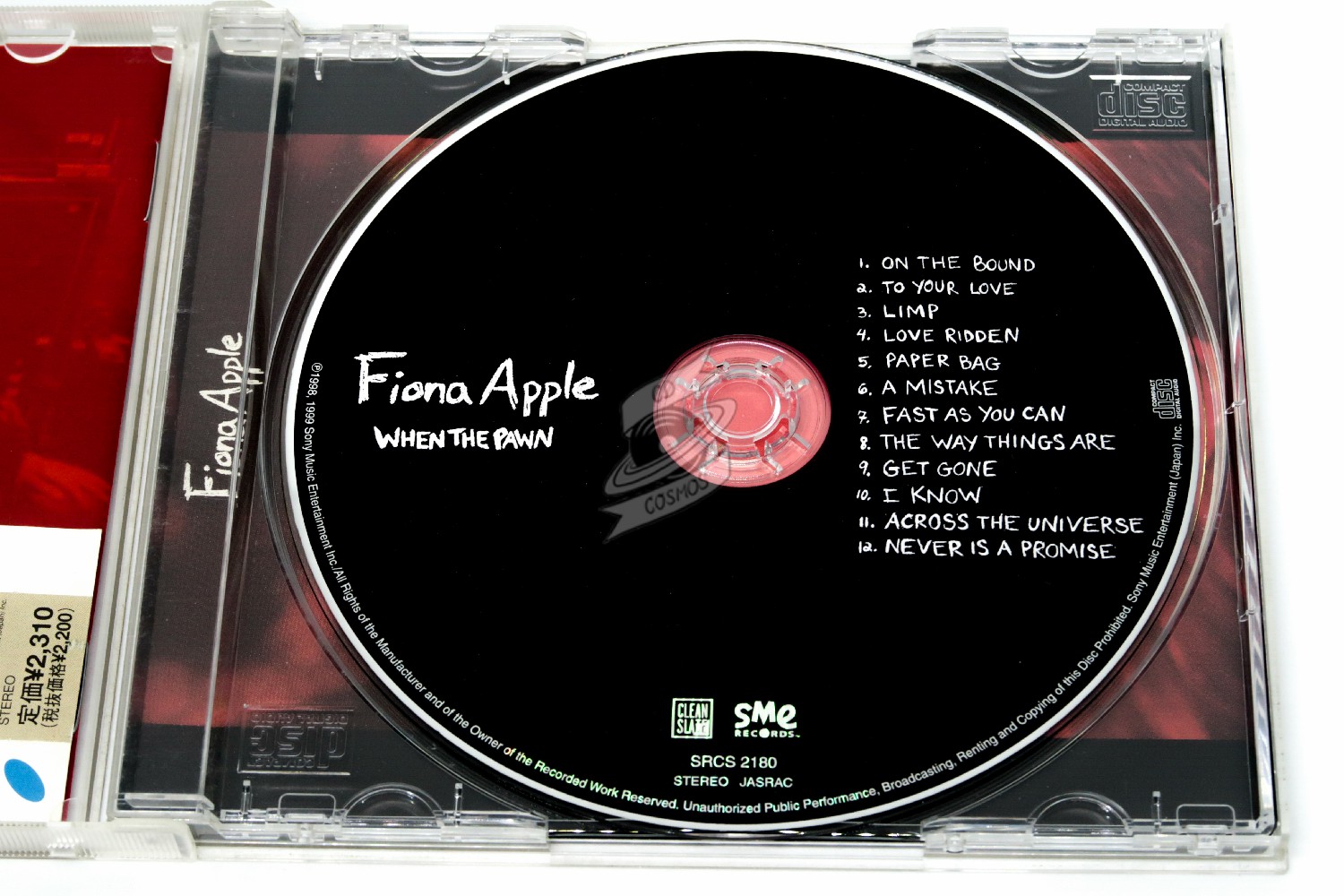 Encarte: Fiona Apple - When The Pawn - Encartes Pop