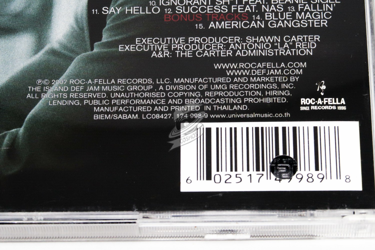Jay-Z - American Gangster - cdcosmos