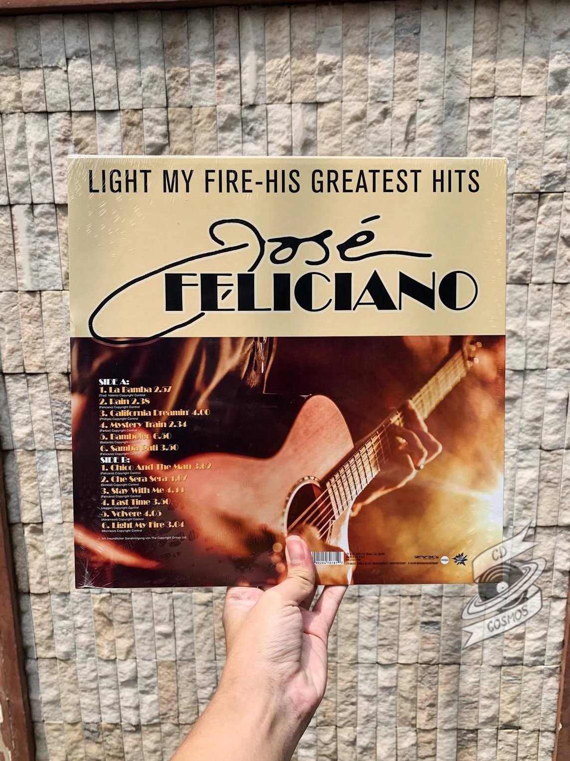 Jose Feliciano Light My Hits - cdcosmos