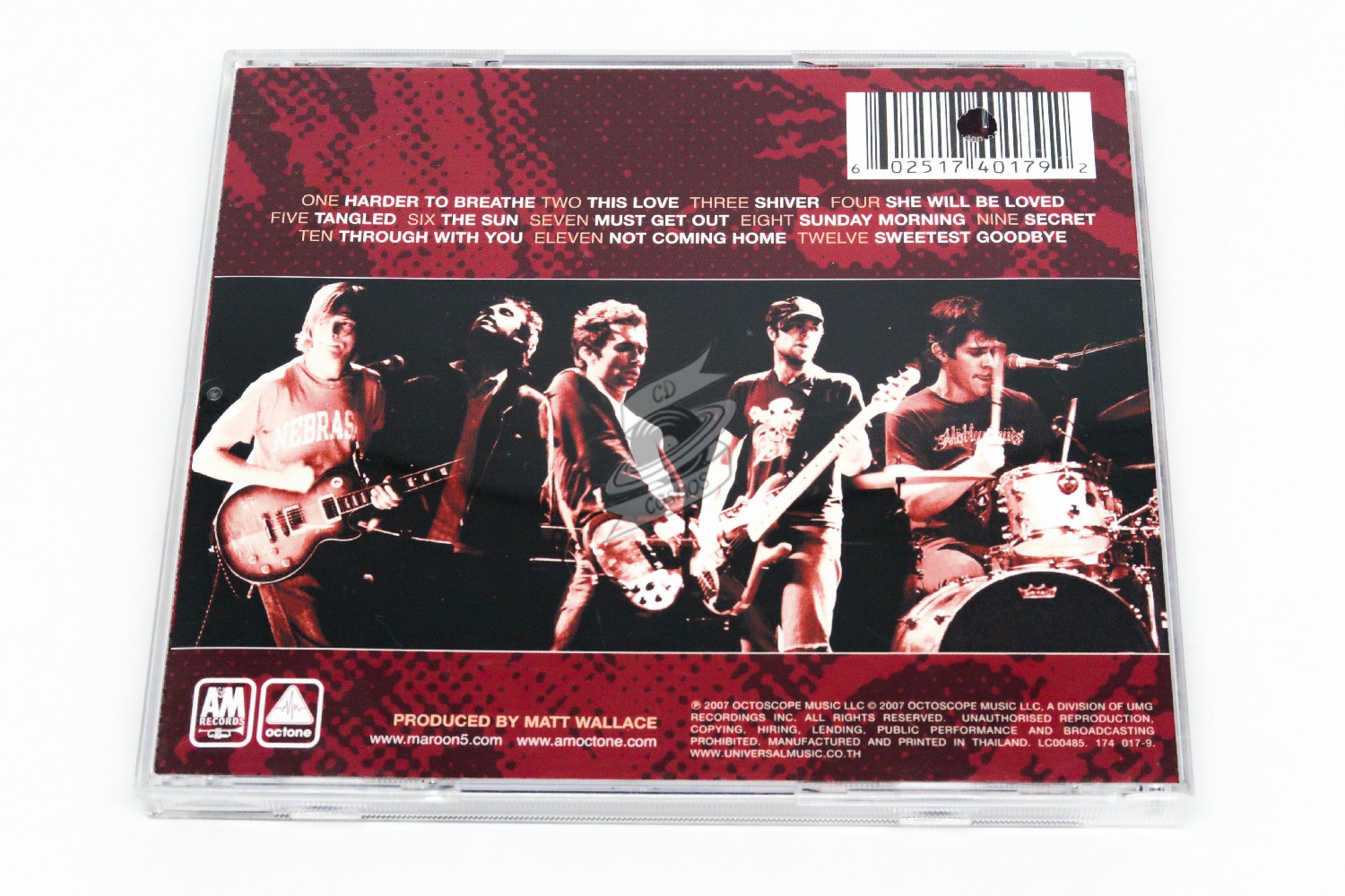 Maroon 5 - Songs About Jane (Thailand Edition) - cdcosmos
