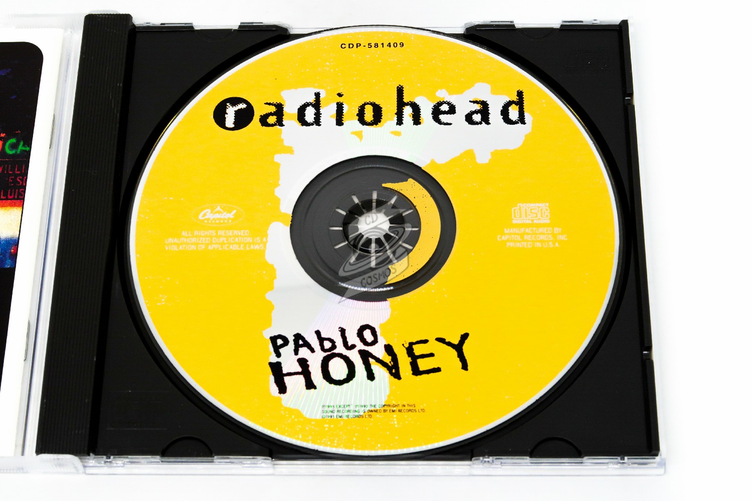 Radiohead - Pablo Honey - cdcosmos