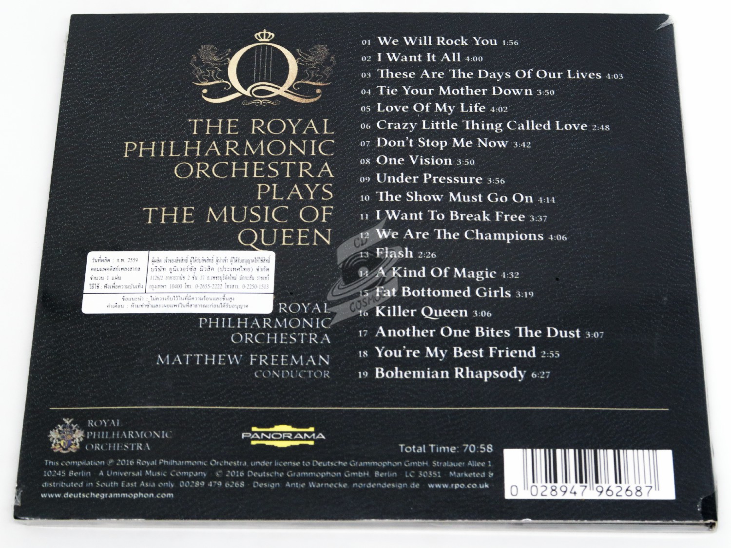 The Royal Philharmonic Orchestra - Symphonic Queen The Greatest Hits
