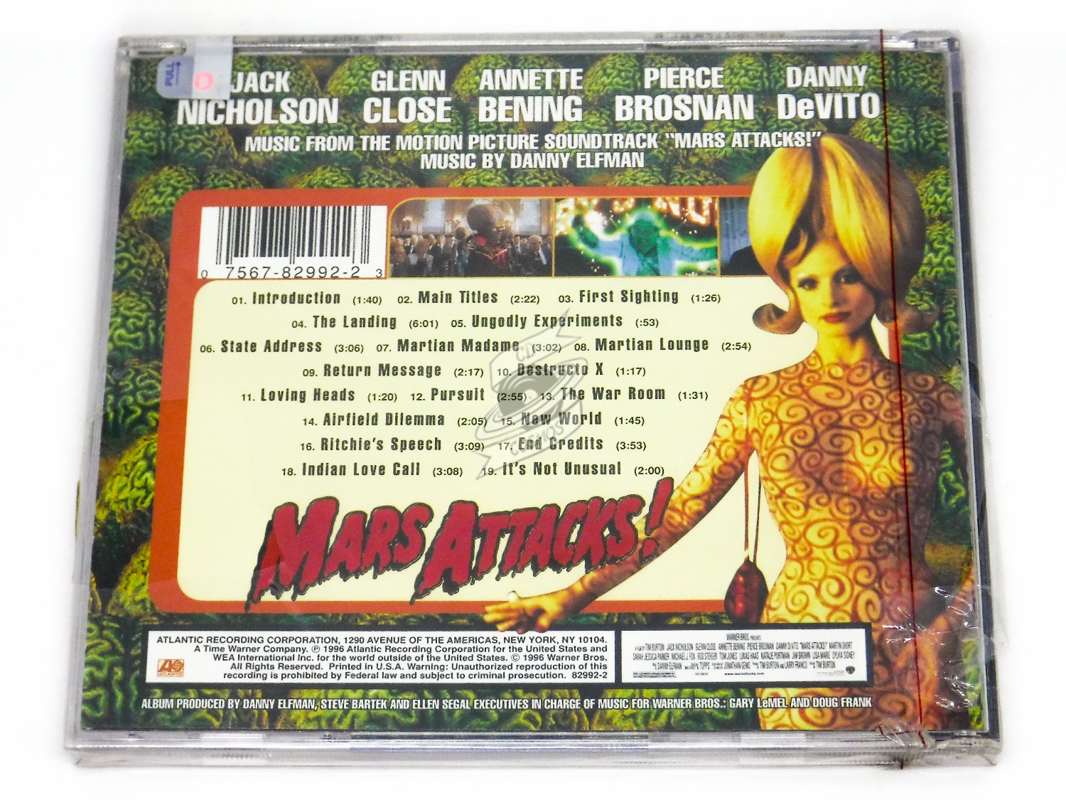 Danny Elfman Mars Attacks! (Music From The Motion Picture Soundtrack)