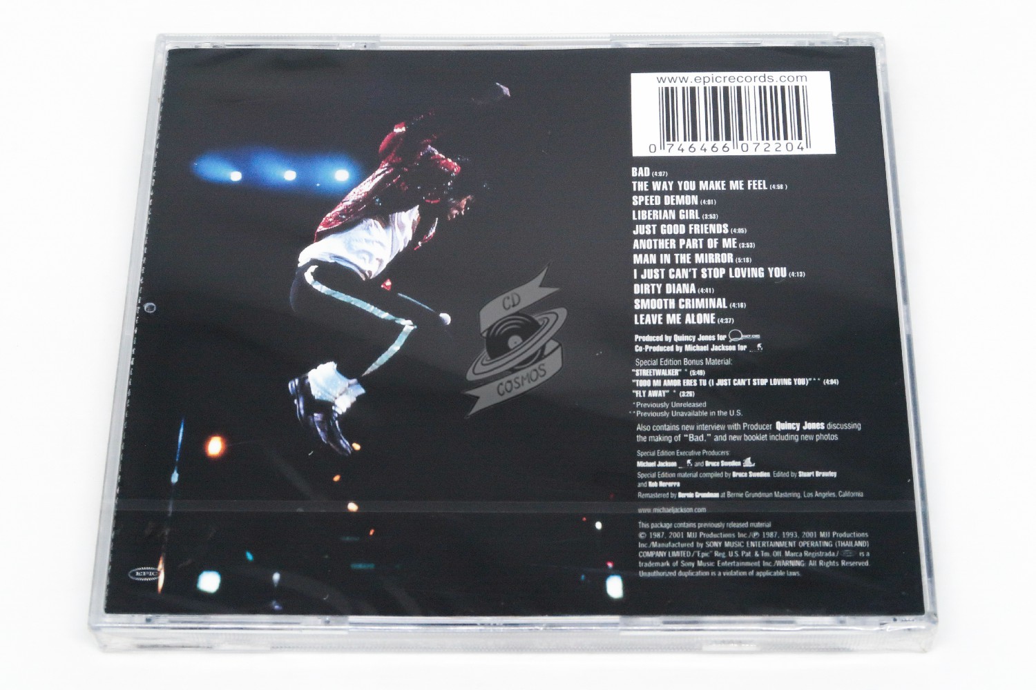 Michael Jackson - Bad (Special Edition) - cdcosmos