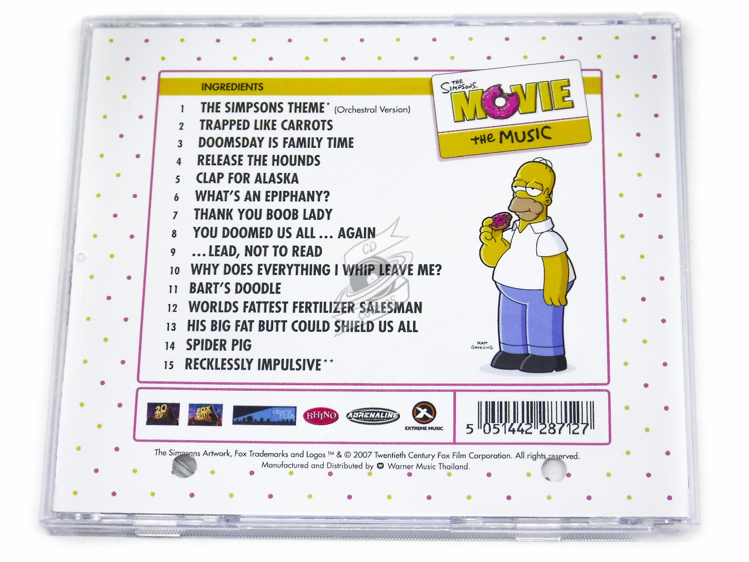 Hans Zimmer The Simpsons Movie The Music cdcosmos
