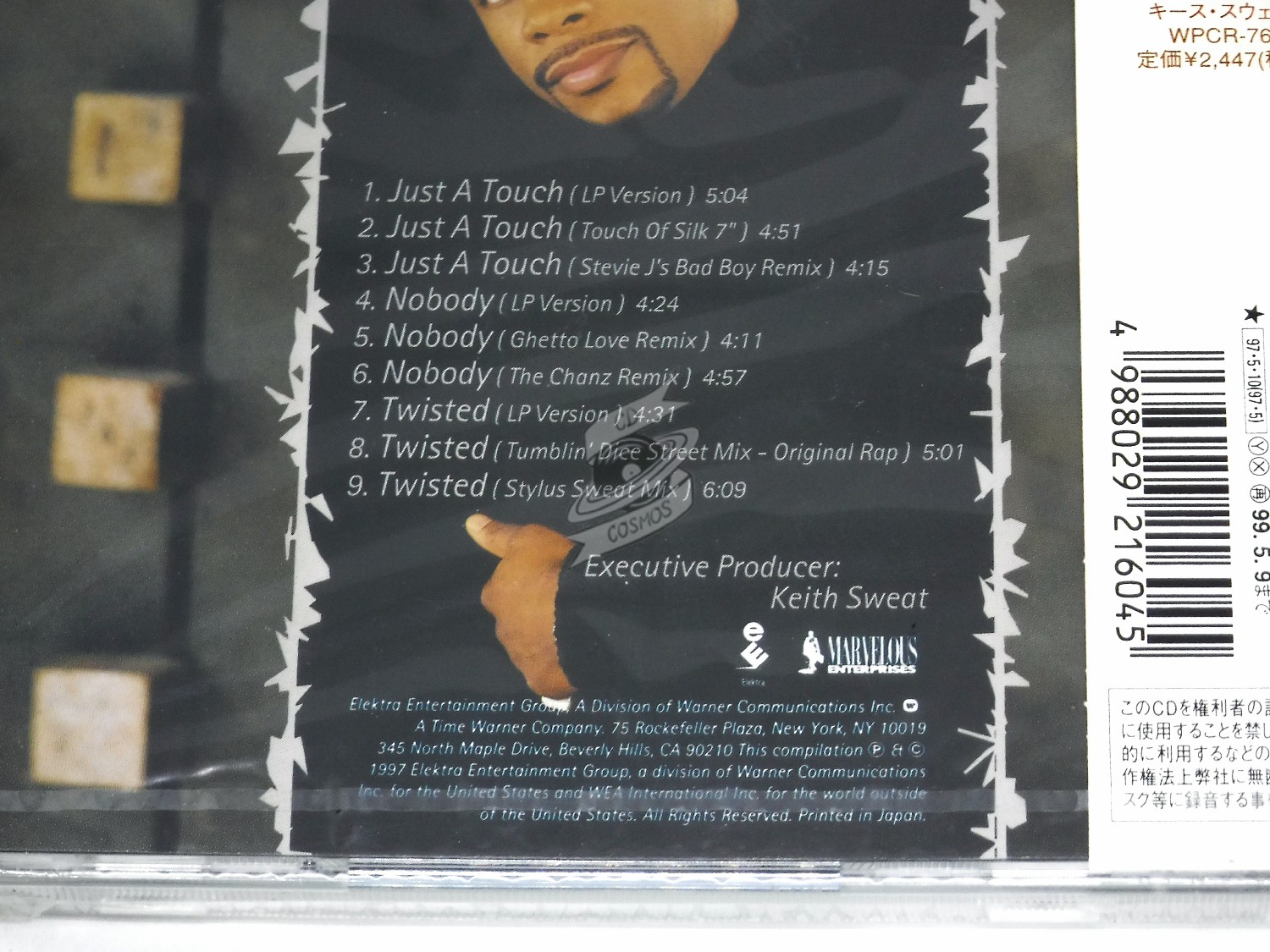Keith Sweat ‎- The Singles Collection - cdcosmos