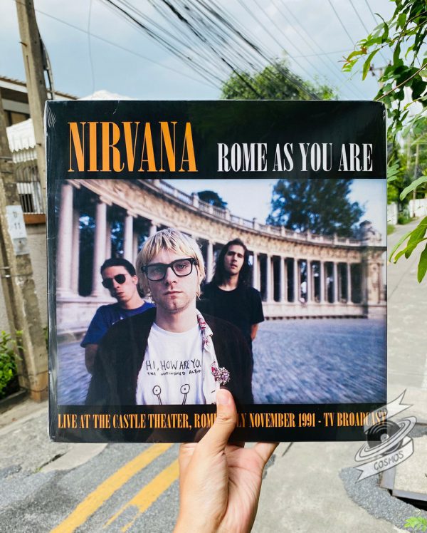 Nirvana ‎– Rome As You Are (Live At The Castle Theatre, Rome, Italy, November 1991 TV Broadcast) Vinyl