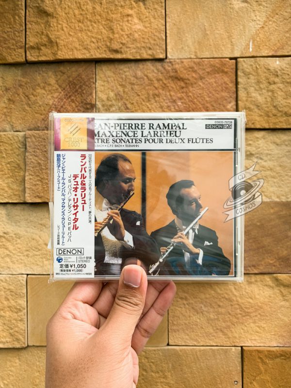 Trio Sonatas - Jean-Pierre Rampal, Maxence Larriru (Flute), Motoko Terashima (Cemballo)