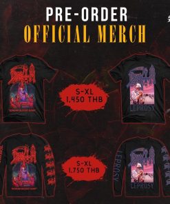 PRE-ORDER MERCH DEATH T-SHIRTS
