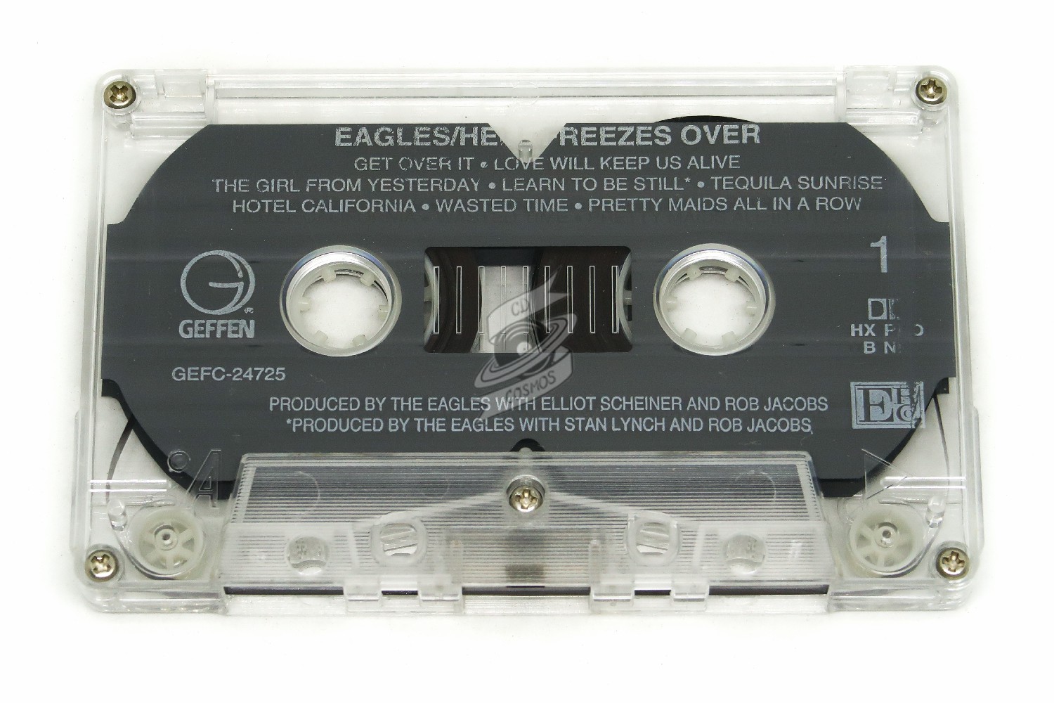 EAGLES - Get Over It / Get Over It (Live)- Cassette Tape