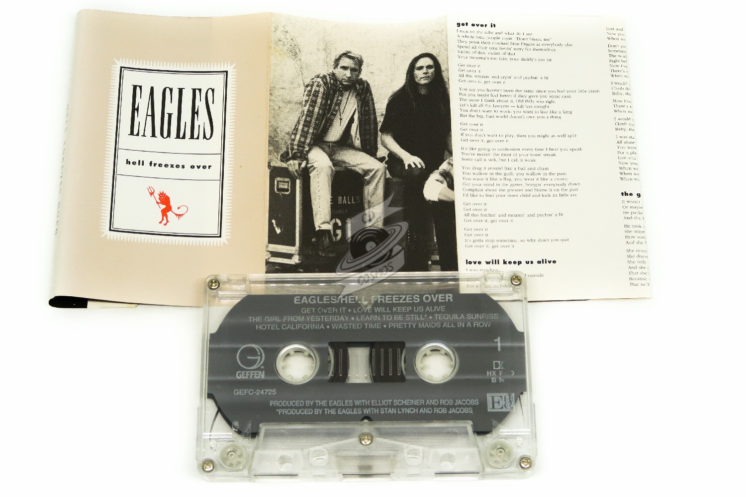 Eagles - Hell Freezes Over Cassette Tape