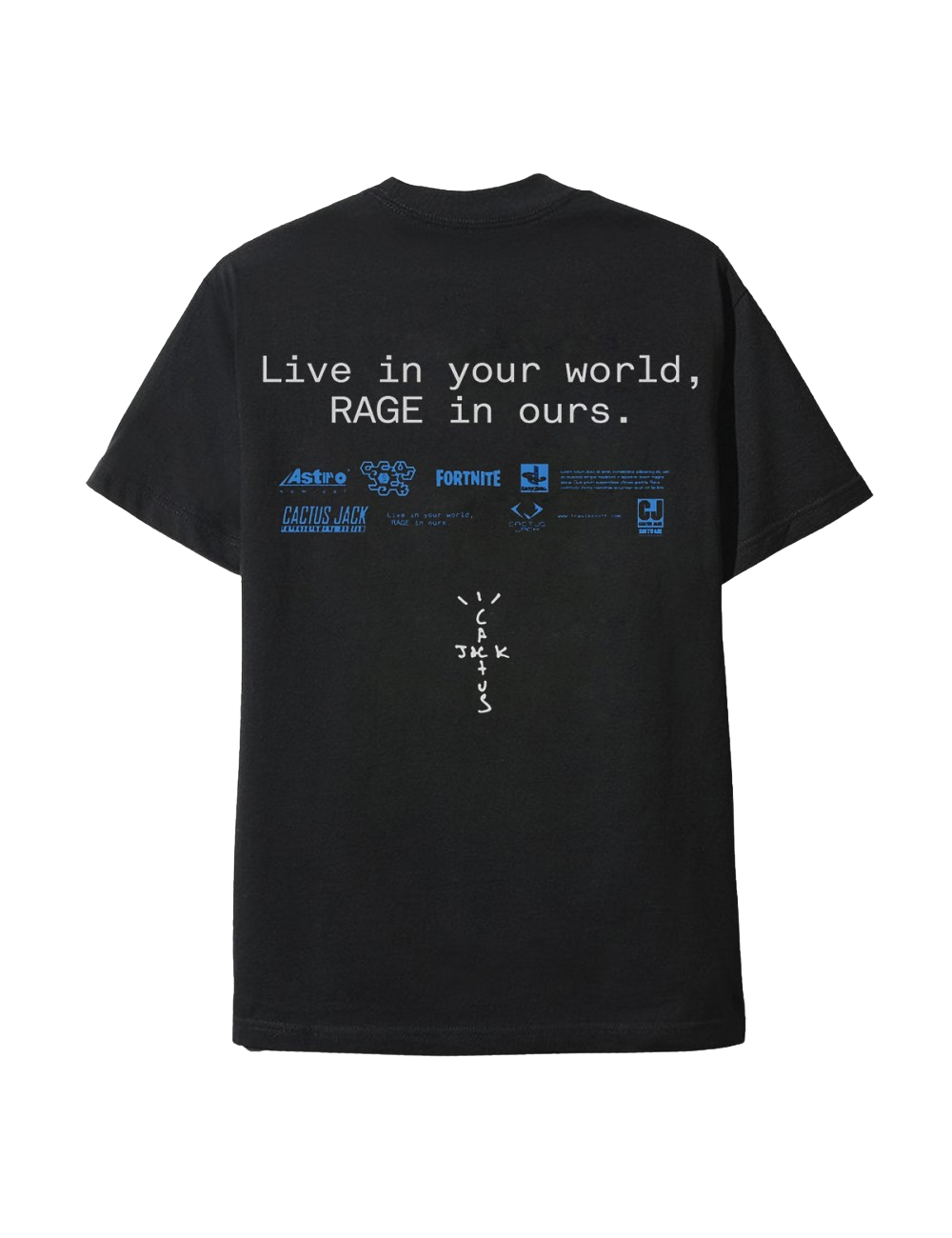 cactus jack world t shirt