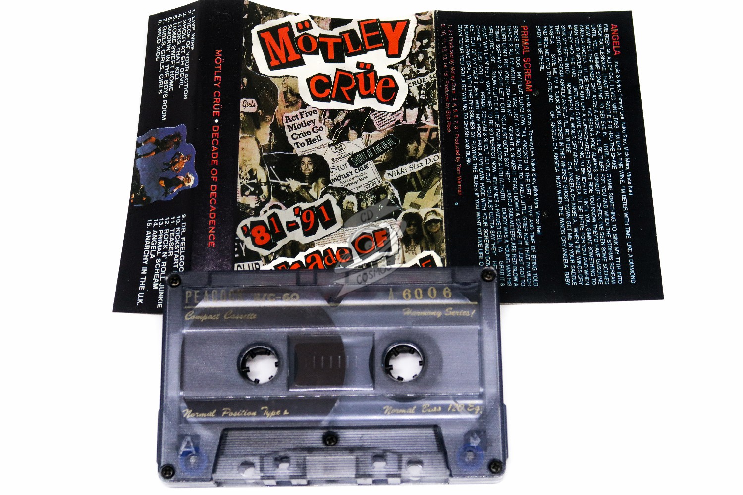 Mötley Crüe – Live Wire (Cassette) - Discogs