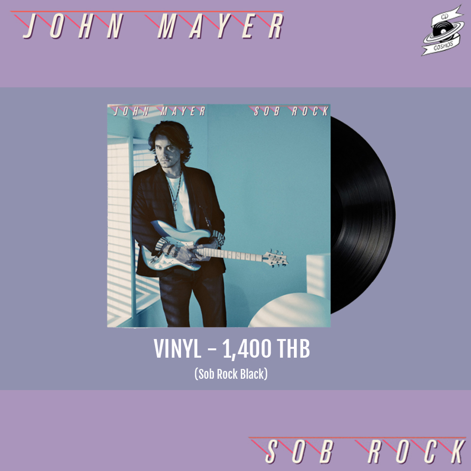 John Mayer Sob Rock Black Vinyl Cdcosmos