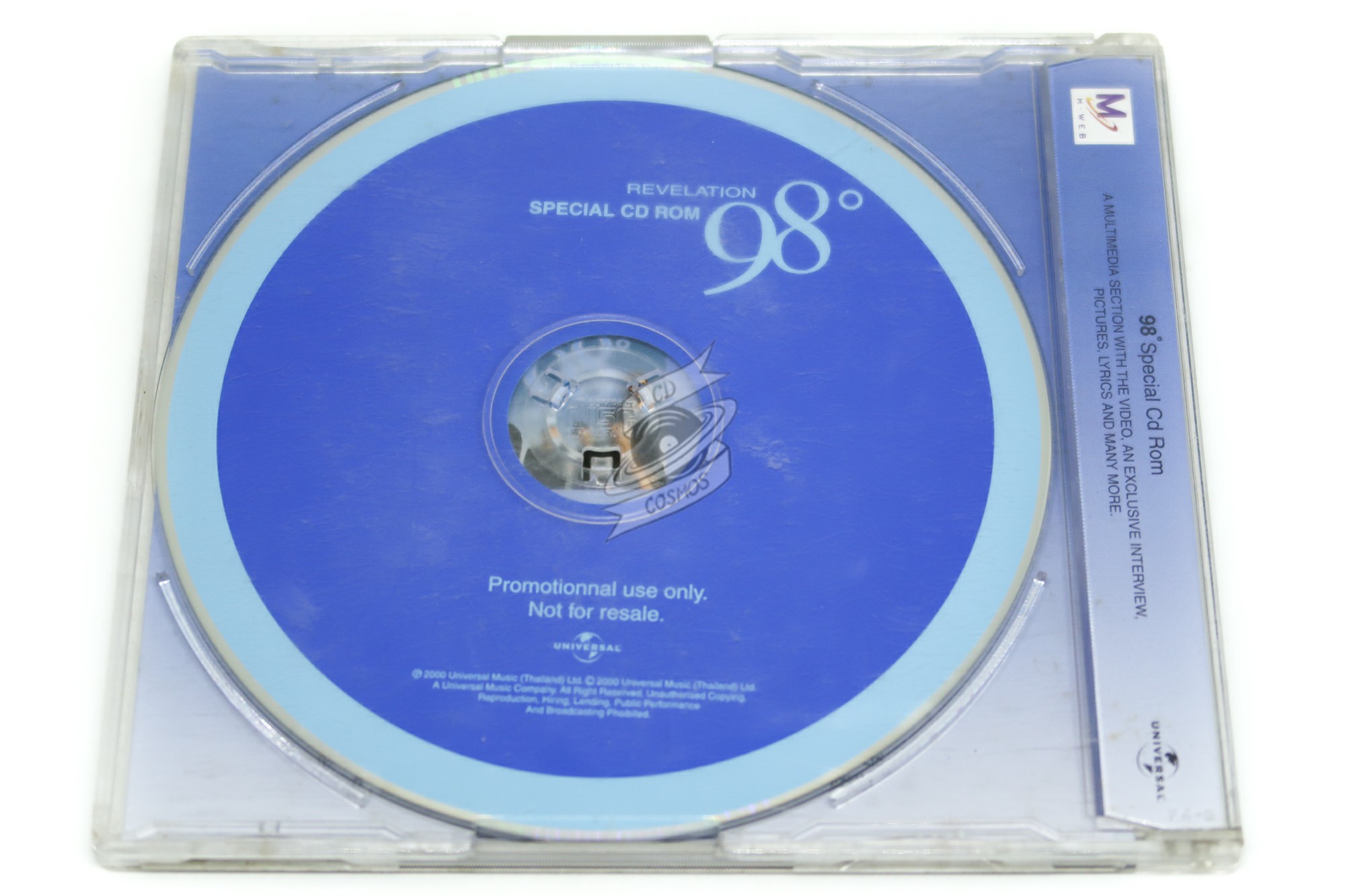 98 Degrees Revelation Japanese Promo CD album (CDLP) (174074)