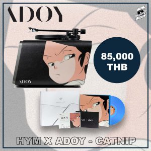 HYM X ADOY bluetooth all-in-one SEED Turntable - CATNIP