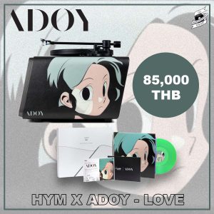 HYM X ADOY bluetooth all-in-one SEED Turntable - LOVE