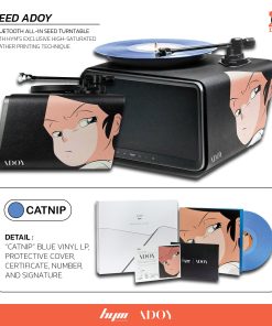 HYM X ADOY bluetooth all-in-one SEED Turntable - CATNIP