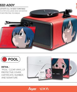 HYM X ADOY bluetooth all-in-one SEED Turntable - POOL