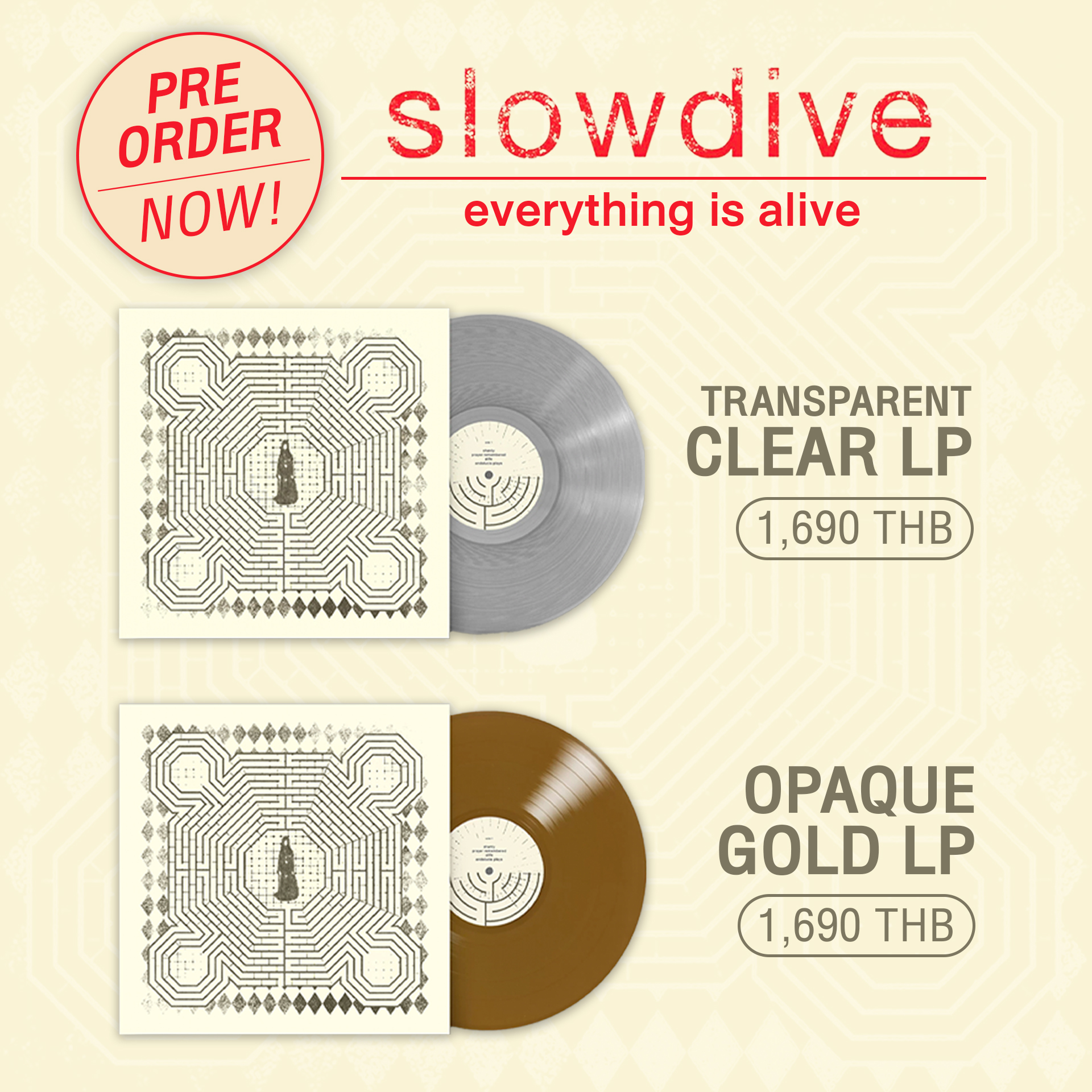 Slowdive – Everything is alive (Vinyl) - cdcosmos