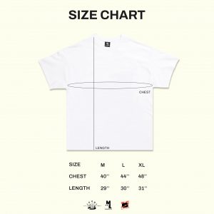 Big romantic records × Kengmakleon Black/White T-Shirt 1