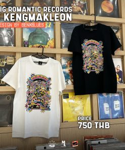 Big romantic records × Kengmakleon Black/White T-Shirt