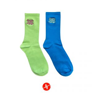 Numcha – hwcbit (Socks)(Blue/Green)