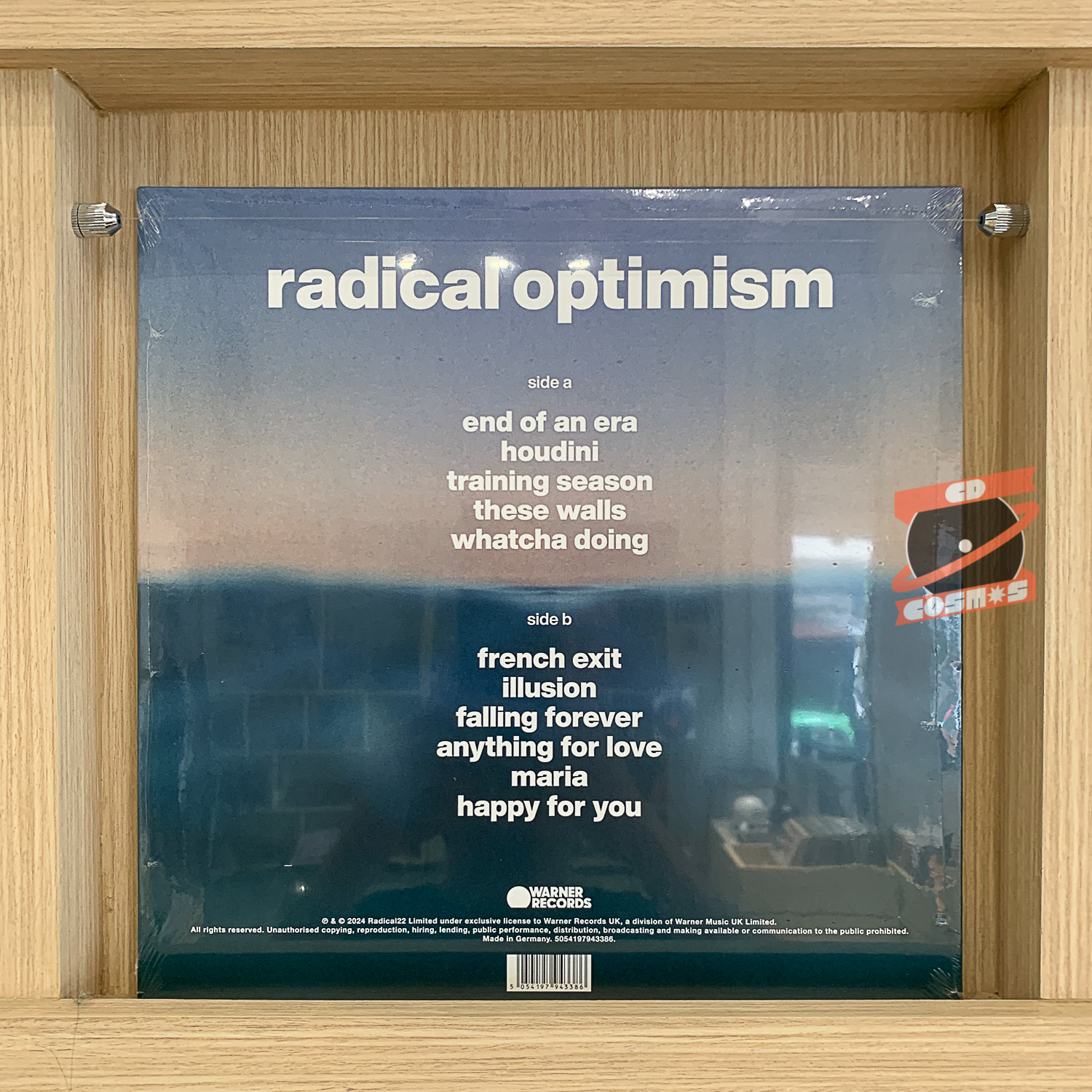 Dua Lipa – Radical Optimism (Blue LP) - cdcosmos