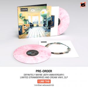 Oasis – Definitely Maybe 30TH (Pink LP)