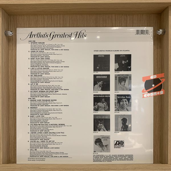 Aretha Franklin – Aretha's Greatest Hits