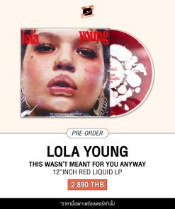 [Pre-Order] Lola Young - This Wasn’t Meant For You Anyway *Red Liquid VINYL (Bad World Record)*
