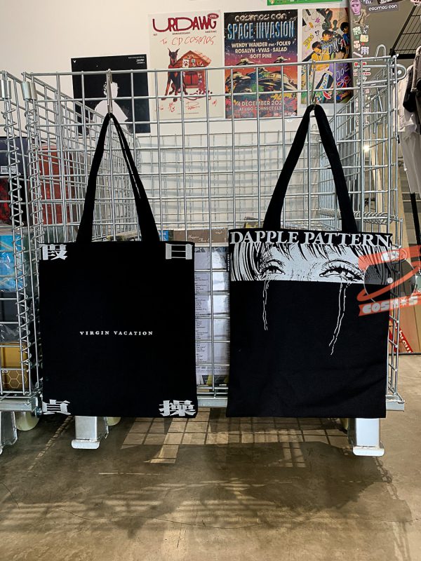 Virgin Vacation - Tote Bag Girl in Tear & Tote Bag Logo