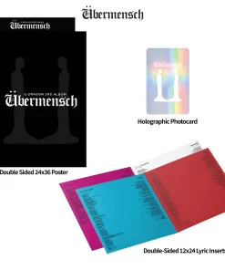 [Pre-Order] G-Dragon - Übermensch (DIE-CUT MIRRORBOARD VINYL)