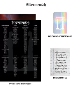 [Pre-Order] G-Dragon - Übermensch (RAINBOW ECO MIX VINYL)