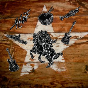 H 3 F - Gallop The Funk Sticker