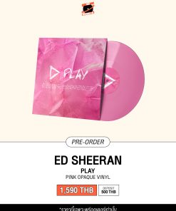 [Pre-Order] Ed Sheeran - Play (Pink opaque VINYL)