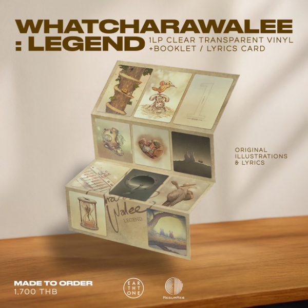 [Pre-Order] Whatcharawalee - Legend (Clear Transparent Vinyl + Booklet)