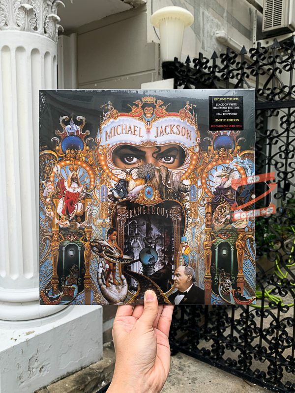Michael Jackson - Dangerous (Red & Black Swirl Vinyl)