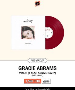 [Pre-Order] Gracie Abrams - minor (5 Year Anniversary) Red Vinyl