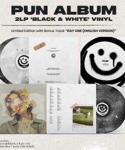 [Pre-Order] PUN - ALBUM (BLACK & WHITE VINYL)