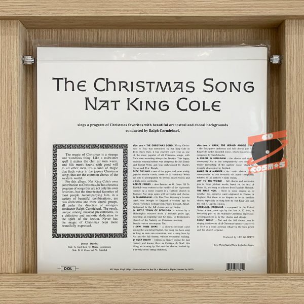 Nat King Cole – The Christmas Song (Picture Disc)