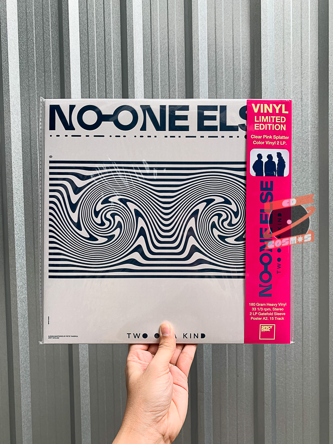 No One Else - Two Of A Kind (Clear White Pink Splatter)