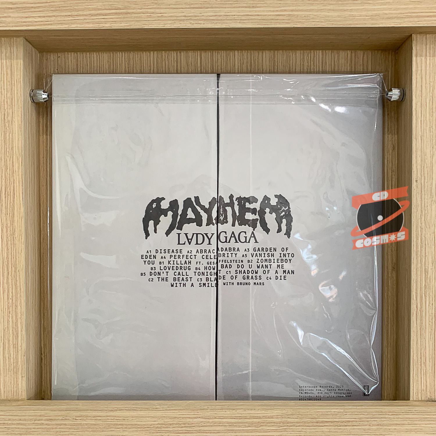 Lady Gaga - MAYHEM (Split Orange and Black Liquid)