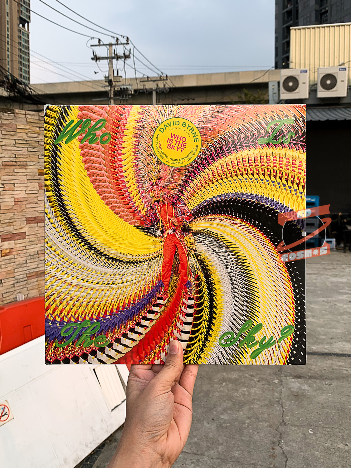 David Byrne - Who Is The Sky? (Lemon Yellow Vinyl)