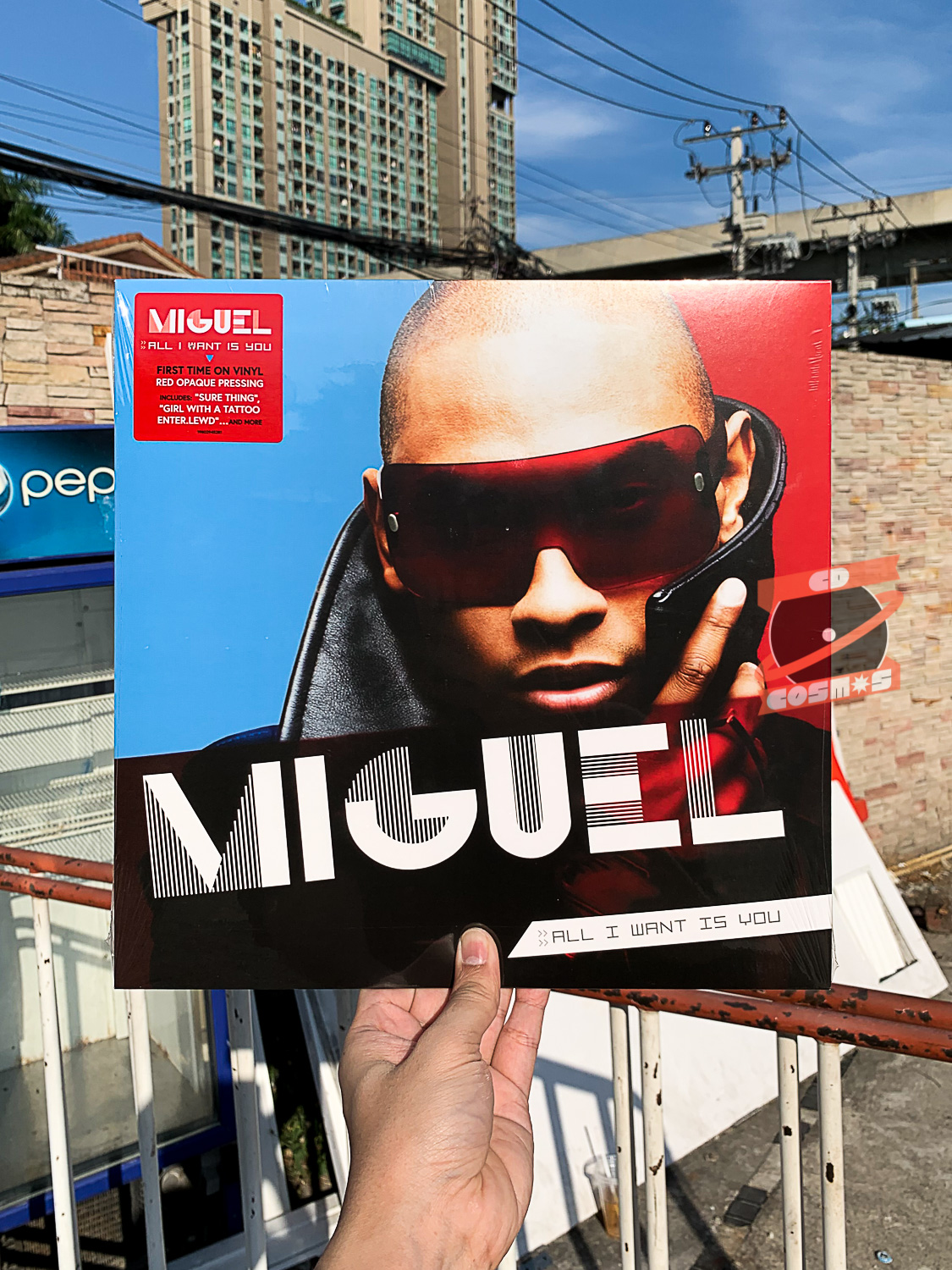 Miguel - All I Want Is You (Opaque Red Vinyl)
